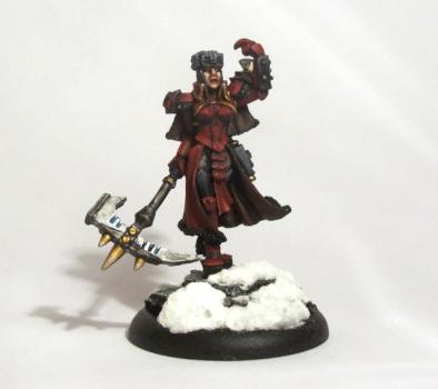 Warmachine Khador Komm. Sorscha Kratikoff by geonorton