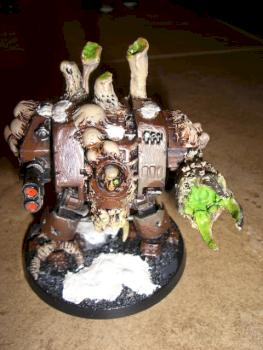Nurgle Dreadnought conversion by krazynadechukr
