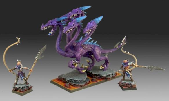 Dark Elves War Hydra by darkstudios