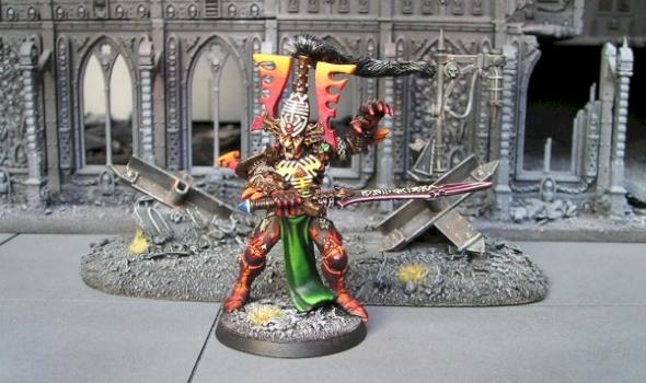 The Eldar Avatar by Baumkrone1000