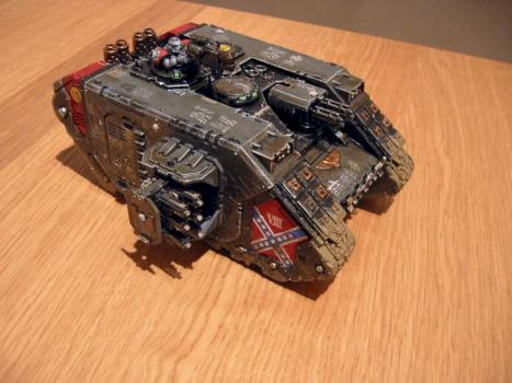 Land Raider Southern Legion by azzard