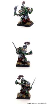 WARHAMMER ORCS&GOBLINS Orc Warboss by MantraStudio