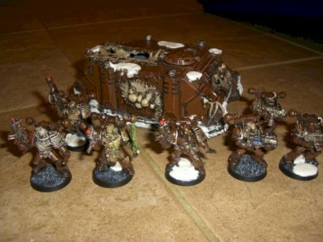 Troop unit 1 ..... Nurgle army by krazynadechukr