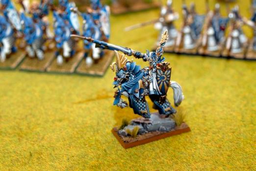 My High Elves Army: Prince on Steed by gishikawa