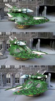 Eldar Fire Prism Grav Tank by Baumkrone1000
