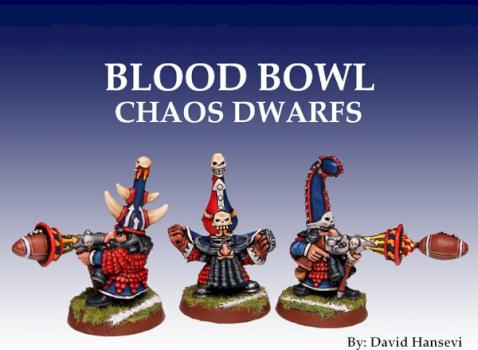 CHAOS DWARF - Blood Bowl by lev trotskij