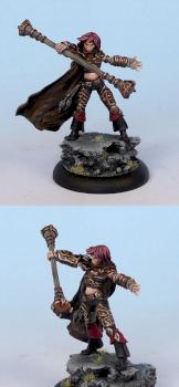 Hordes Circle of Orboros Warlock, Kaya the Wildborn by Countersunk81