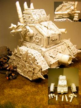 ork, orks, orkze-panza bot (mork'z fingah) by blitzkrieg bob