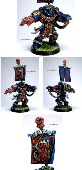 Crimson Fists Chapter Master Pedro Kantor by Knightwolf
