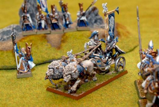 My High Elves Army: Lion Chariot of Chrace by gishikawa