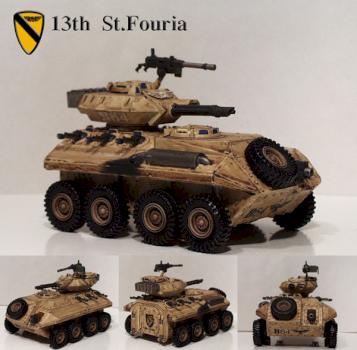 Imperial Guard Wendigo IFV by unruler