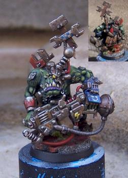 Ork Mek with souvenir by Sue Anne