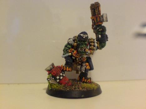 40K Ork Squadron Commanda by Legend in Exile