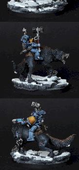 Space Wolves Thunderwolf by BloodyBeast.com