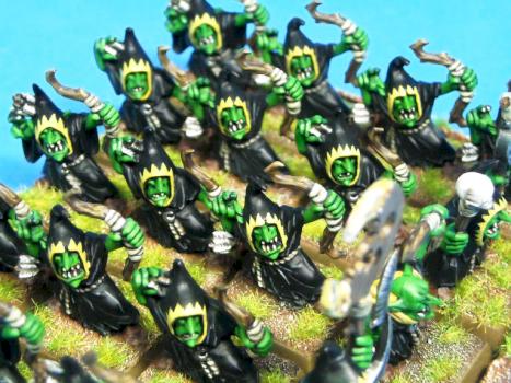 Skull pass Night goblin archers by Ozzy