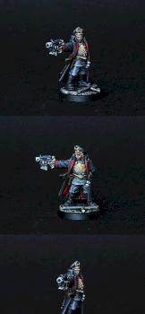 Imperial Guards Commissar with Bolt Pistol by BloodyBeast.com