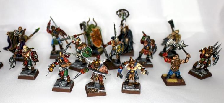 Mordheim Pit Fighter Warband w/Hired Swords by Spartan