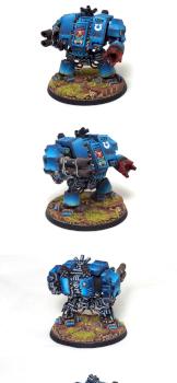 Ultramarine Dreadnought by angusin