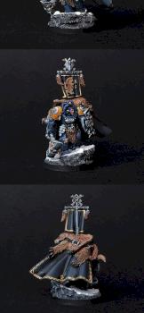Space Wolves Lord with Hammer and Shield by BloodyBeast.com