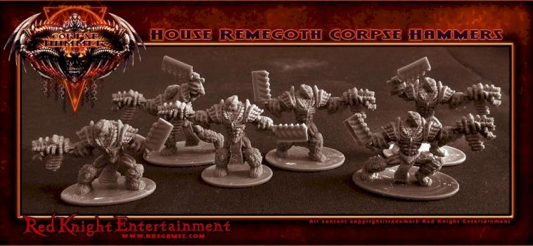 House Remegoth Corpse Hammers - Group Shot by RKE Games