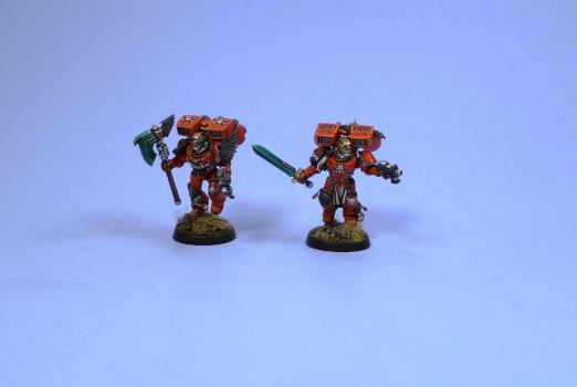 Blood Angels Honor Honour Guard by slickwilly79