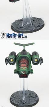 Disciples of Caliban Stormtalon Gunship VII by MadFlyArtStudio
