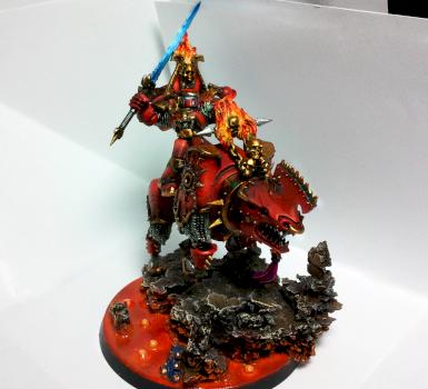 Chaosgeneral des Khorne auf Moloch by Kivi