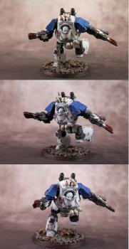 Pre-heresy World Eaters Contemptor by pbwill