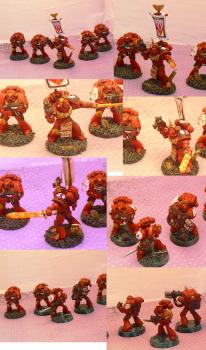 3rd squad of the 5th company 0f the Blood Angels, The Champions of Camino by Flaminsnowman