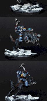 Space Wolves Thunderwolf by BloodyBeast.com