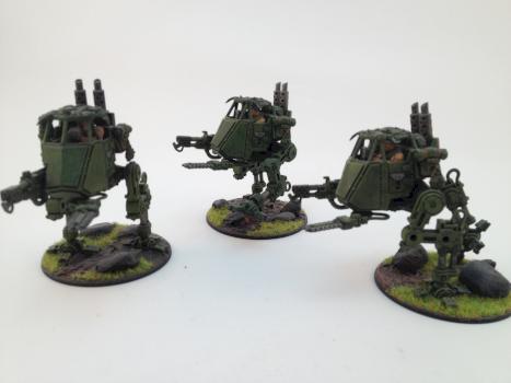 Imperial Guard Sentinel Scout Squad by TehXoan