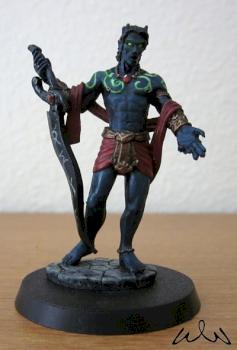 Mephal, Shadow Prince Demon by Witchwater
