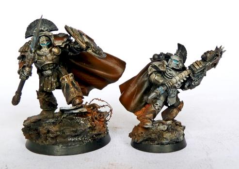 Asterion Moloc and Ivanus Enkomi of the Minotaurs by ThirdEyeNuke