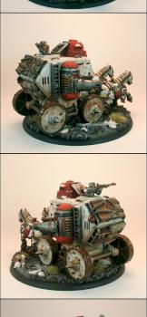 Khador Gun Carriage by ForestZ