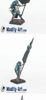 Elfin Flag Bearer by MadFlyArtStudio