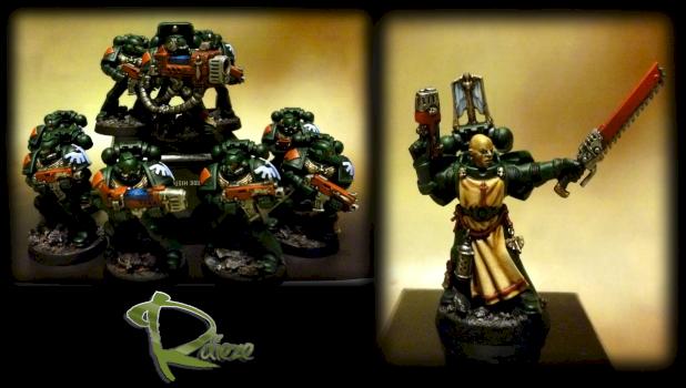 Space marine dark angels (dark vengeance) by [R#]