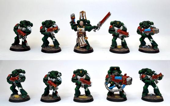 Squad Raphael of Dark Angels by Dead bunny