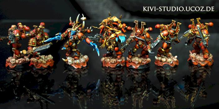 Khorne Berserker by Kivi