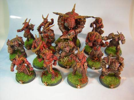 Blood bowl bloodbowl chaos converted team  x 15 by tyyler