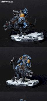 Space Wolves Thunderwolf by BloodyBeast.com