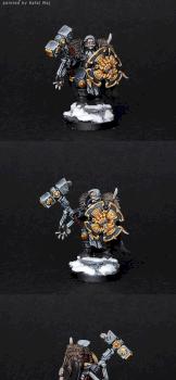 Space Wolves Lone Wolf with Hammer and Shield by BloodyBeast.com