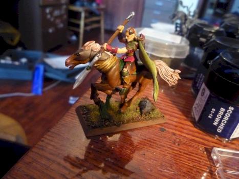 Wood elf Glade Rider by Decreep