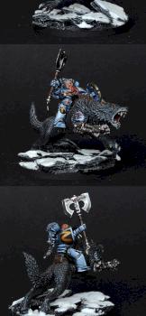Space Wolves Thunderwolf by BloodyBeast.com