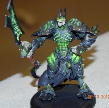 Lich Lord Venethrax - Tabletop painted - Cryx Warmachine by Morinsane