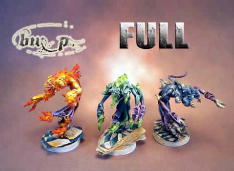 Flamers of Tzeentch by Fostioner