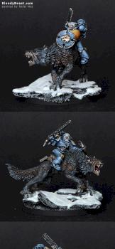 Space Wolves Thunderwolf by BloodyBeast.com