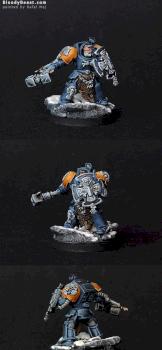 Space Wolves Guard with Hammer and Shield by BloodyBeast.com