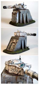 Leman Russ Turret Emplacement by bigred1