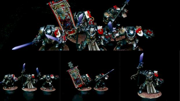 Grey Knights Terminator Squad by goblet