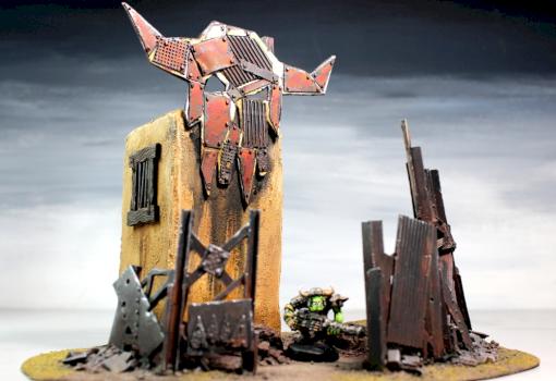Ork Waagh Tower by Terraformer